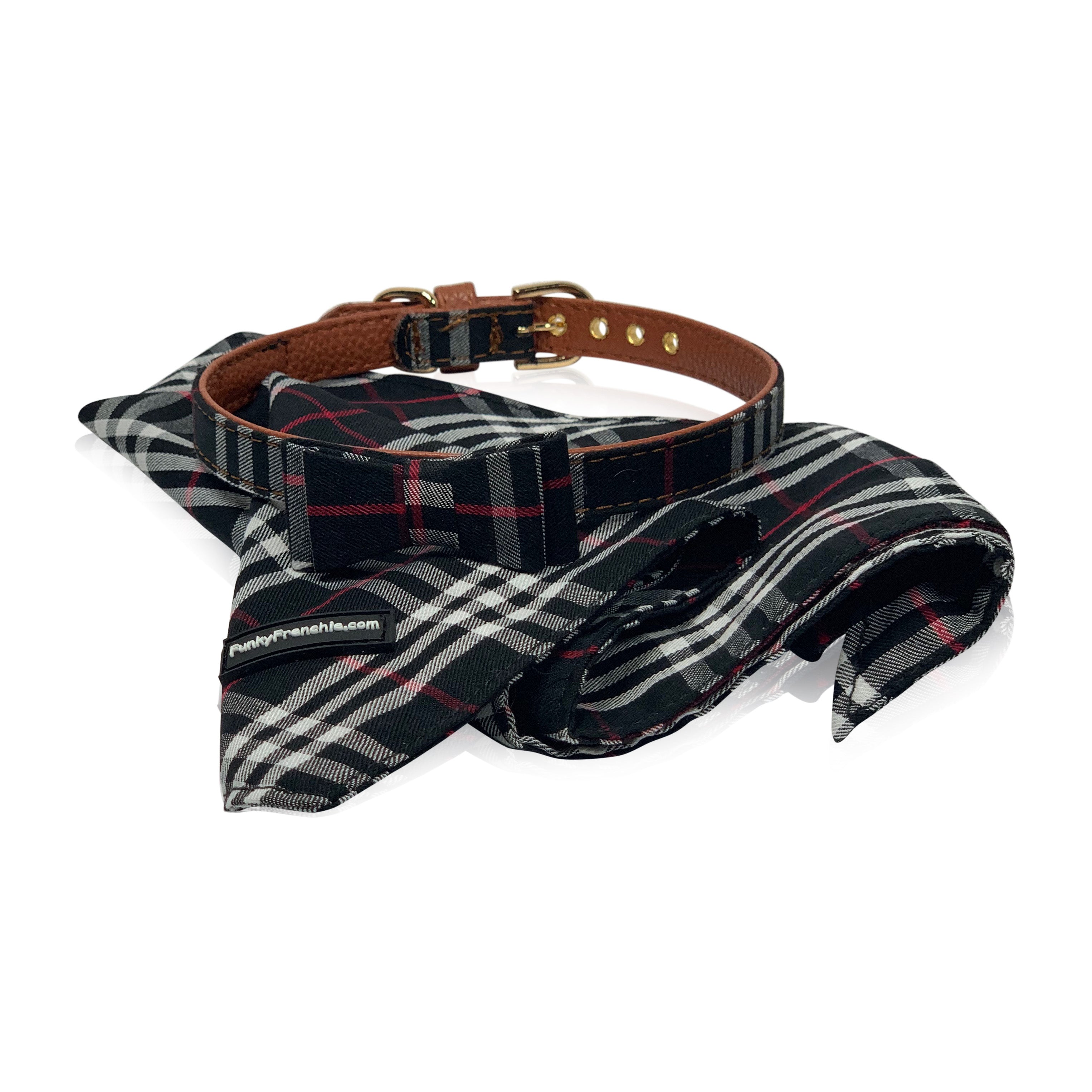 French Bulldog BB Style Luxe Days Collection Dog Collar